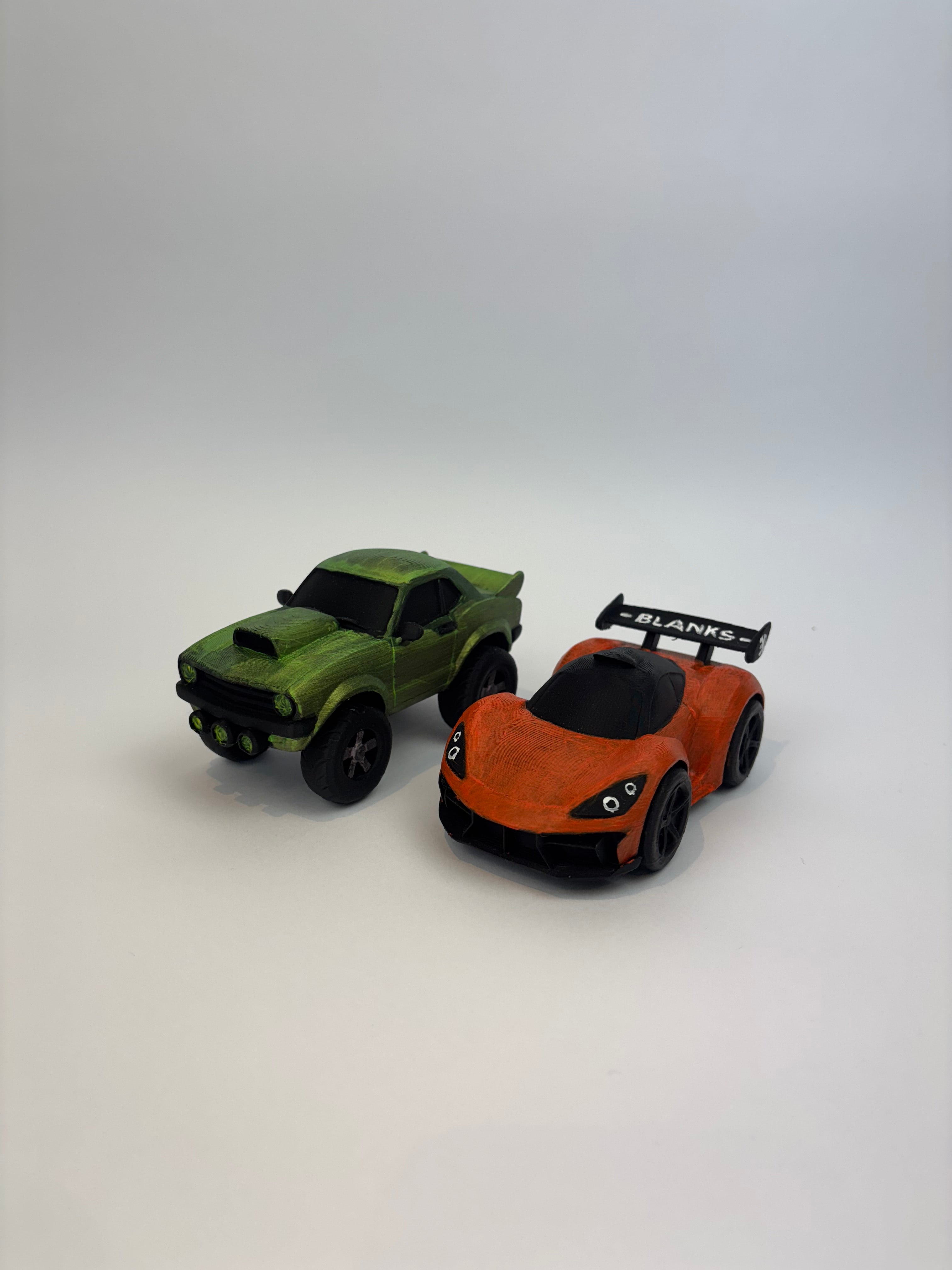 Paint your own - Tooned car