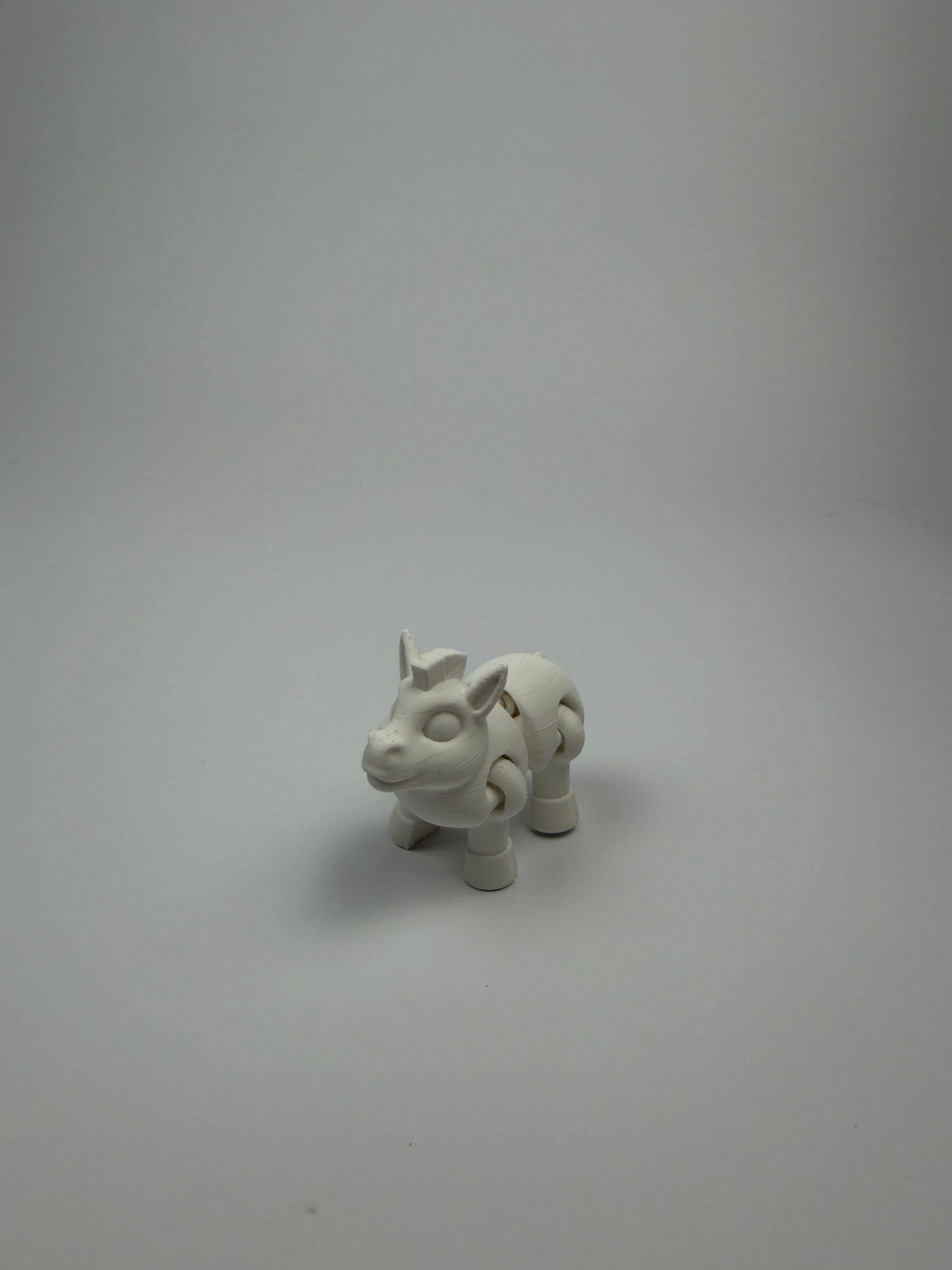 Miniature articulated animals paint kit