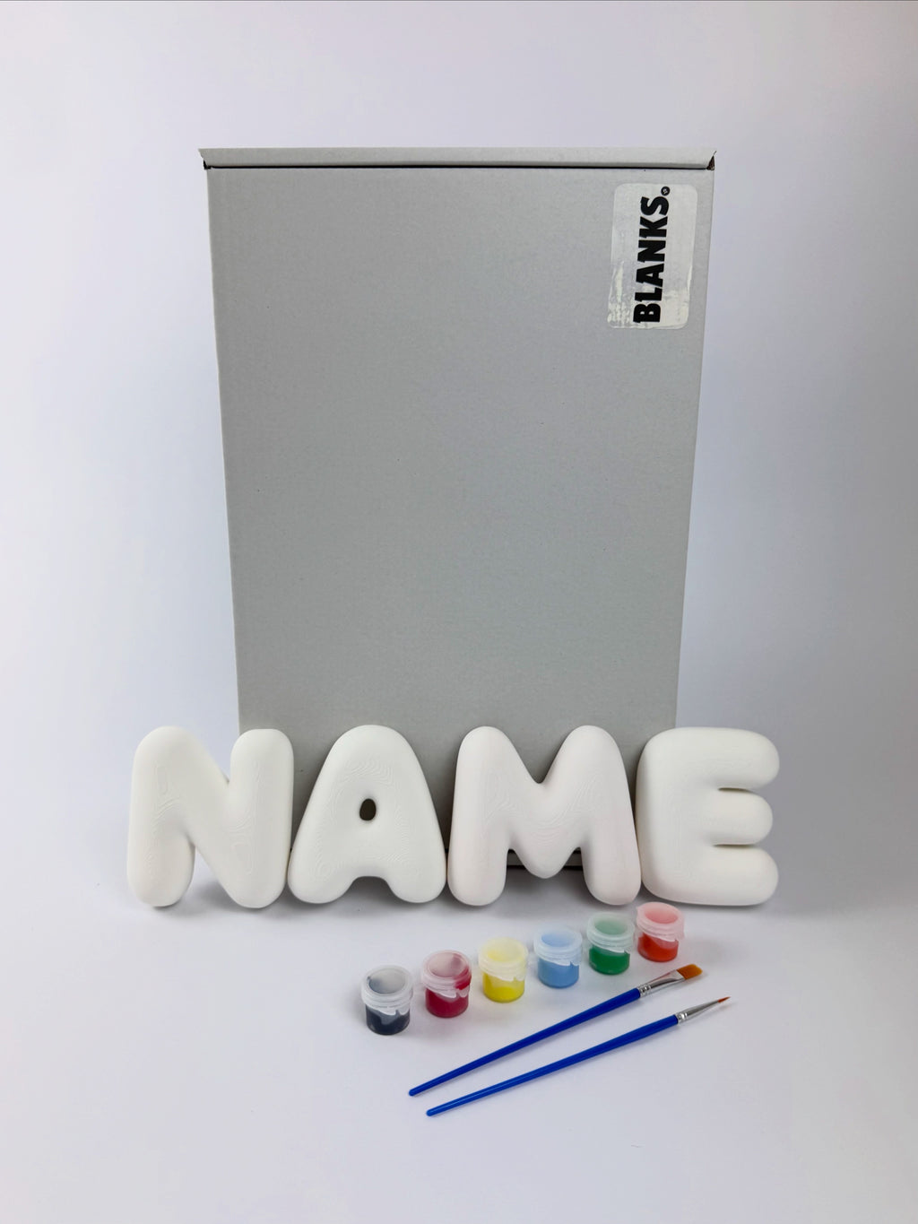 Paint your own - Custom bubble letters