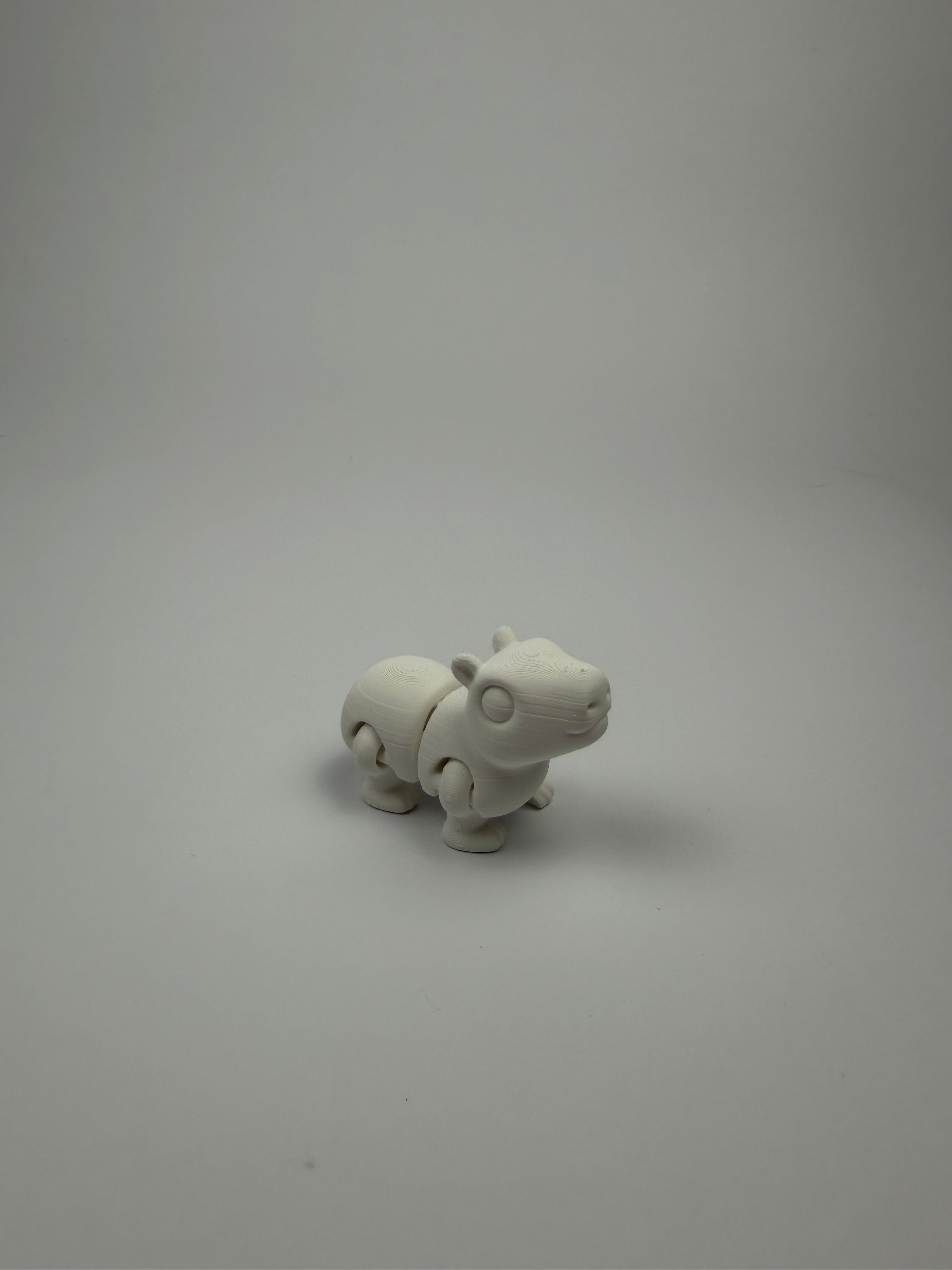 Miniature articulated animals paint kit