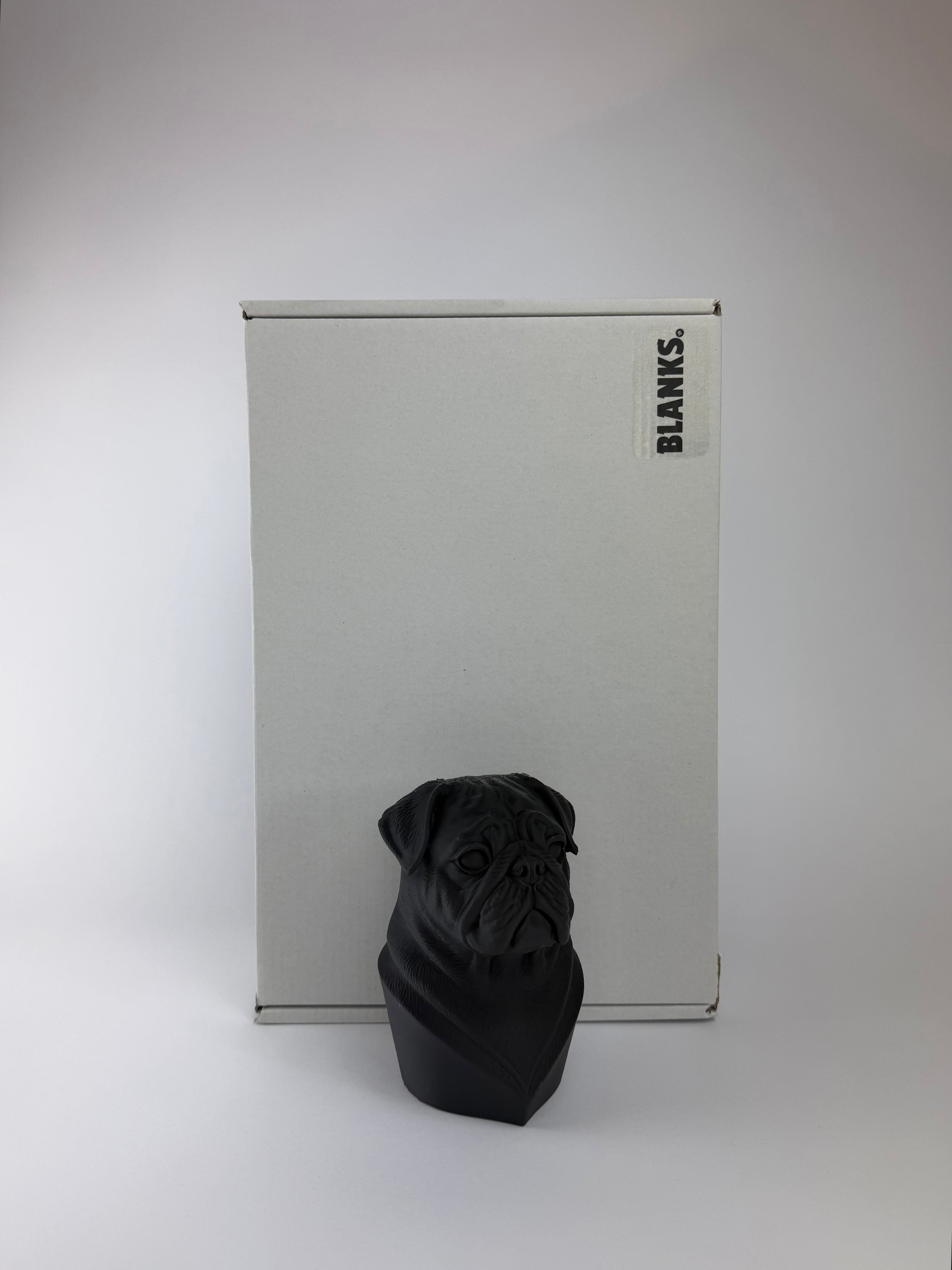 Paint your own - Pug Bust
