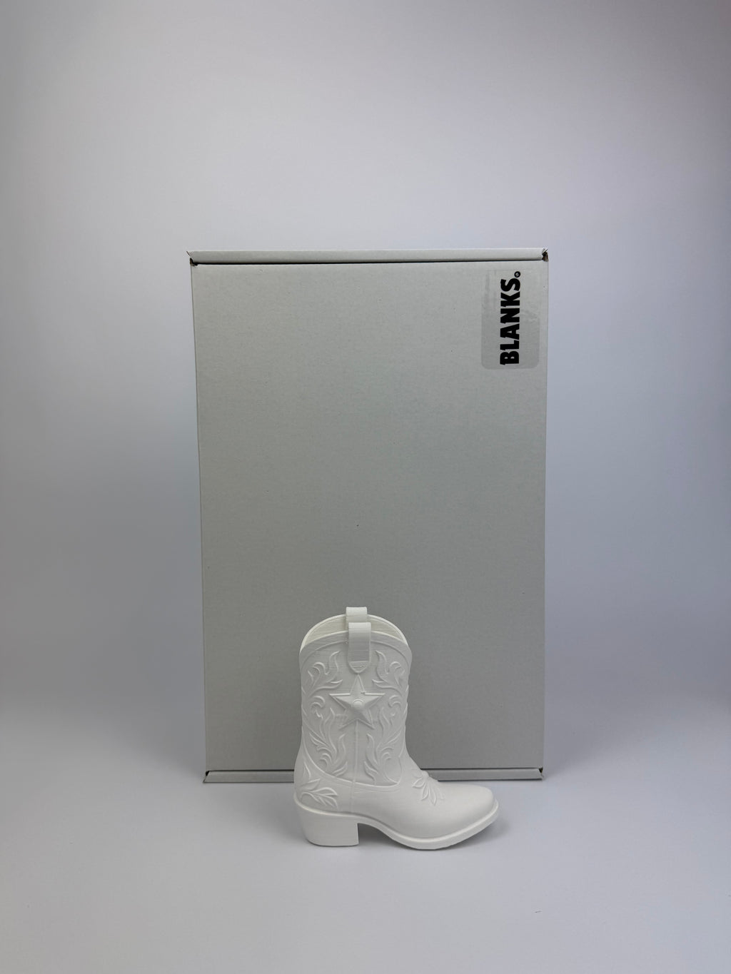 Paint your own - Cowgirl boot