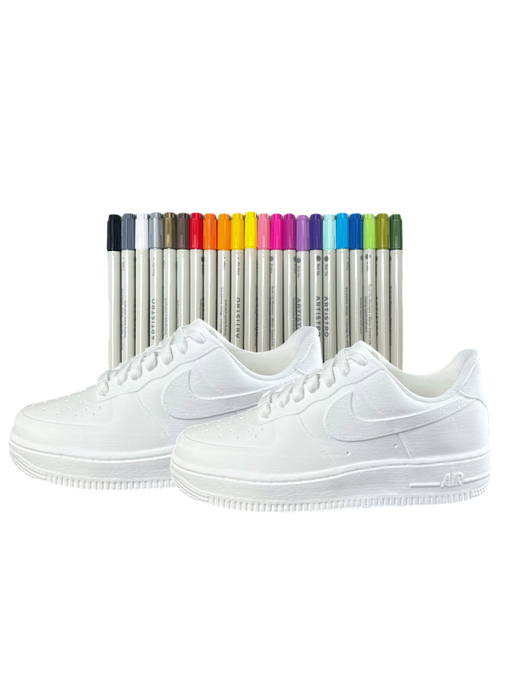 Trainer planter twin set + paint pens