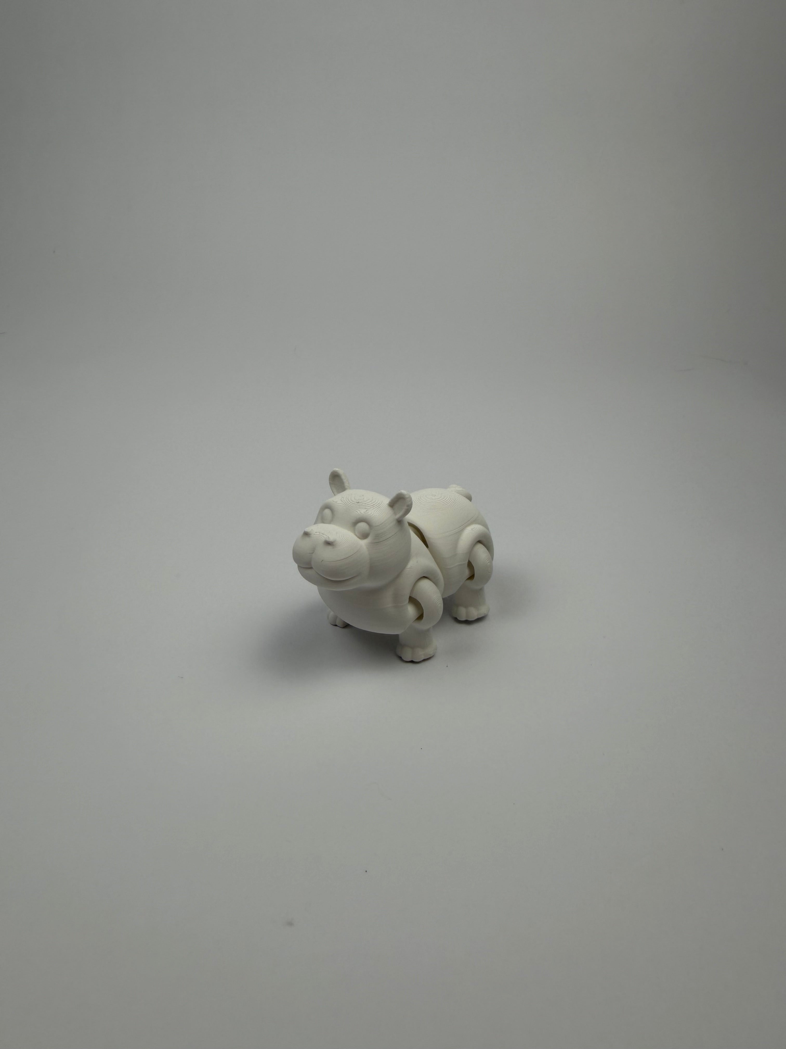 Miniature articulated animals paint kit