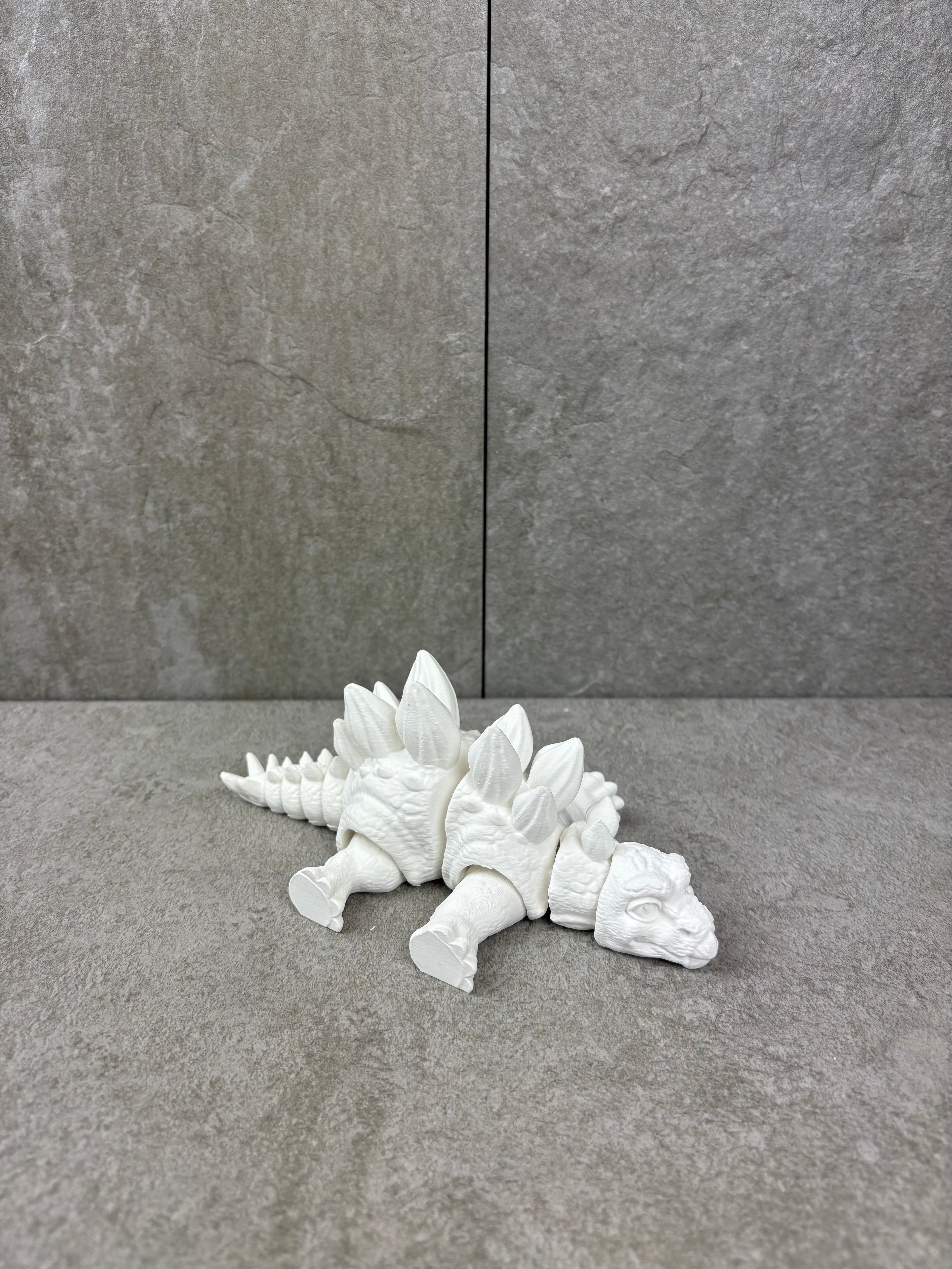 Paint your own - STEGOSAURUS - 3D printed model you can customise at home