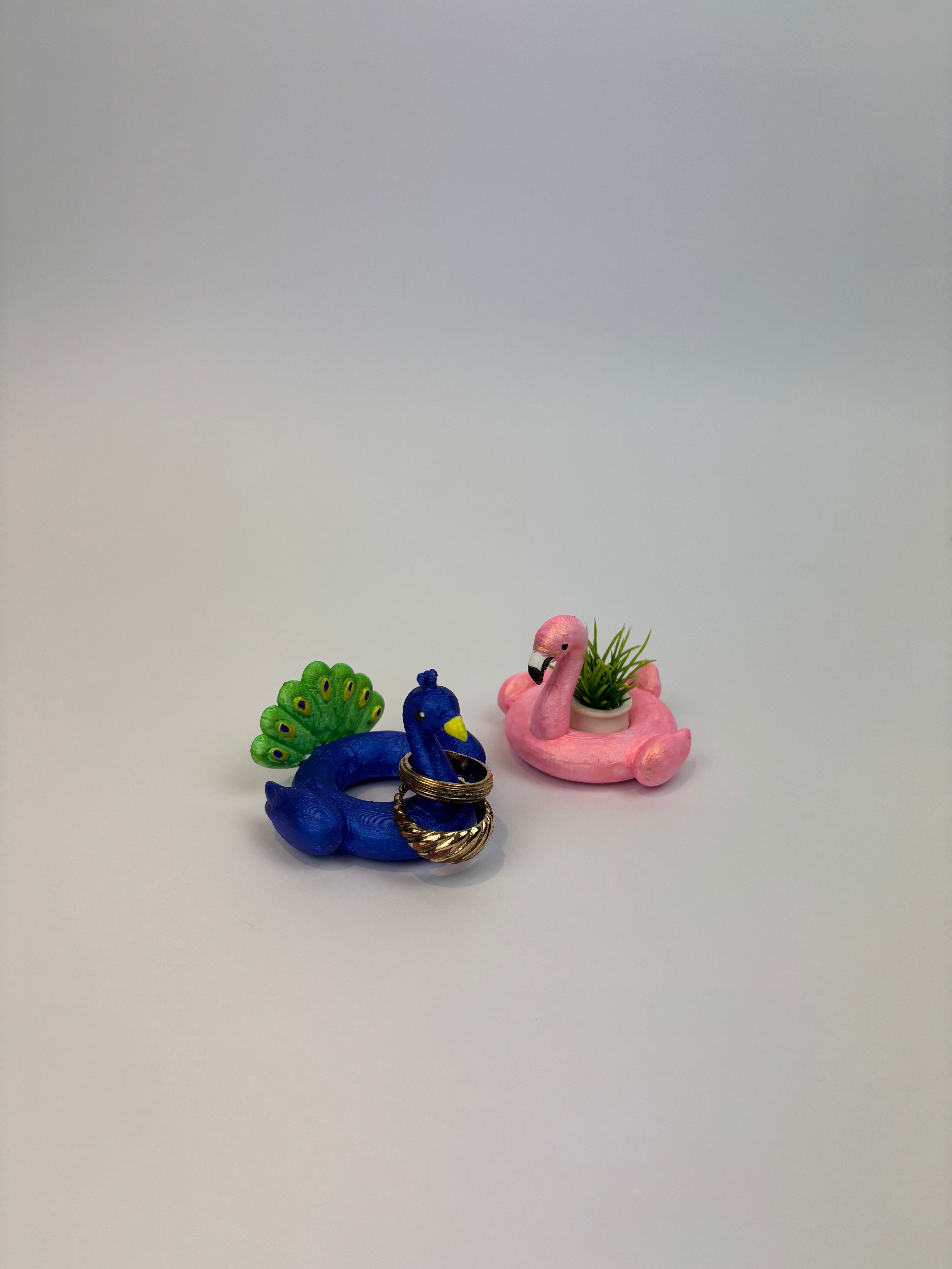 Paint your own - Mini pool floatie (ring holders)