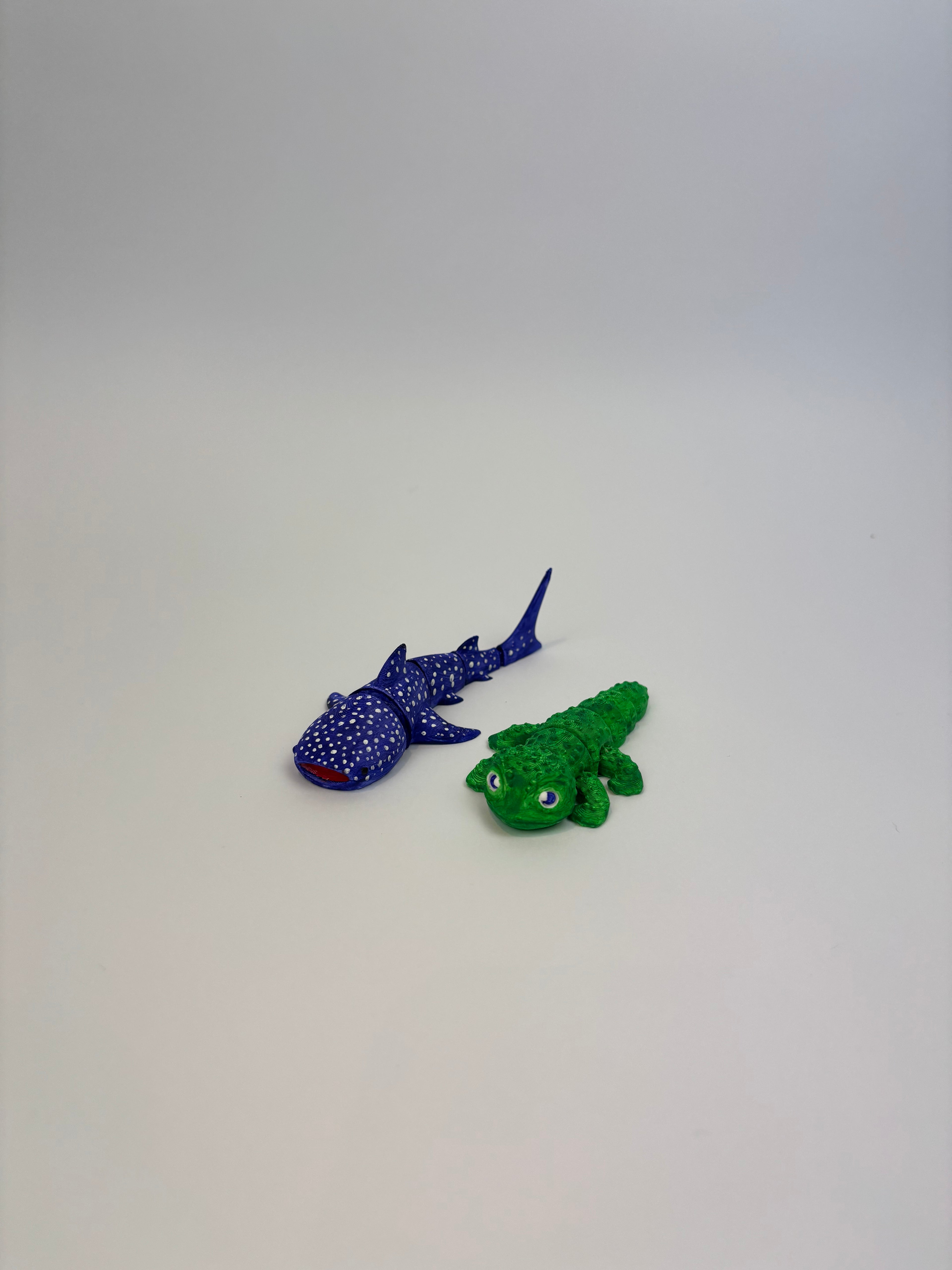 Paint your own - Mini articulated animals 2