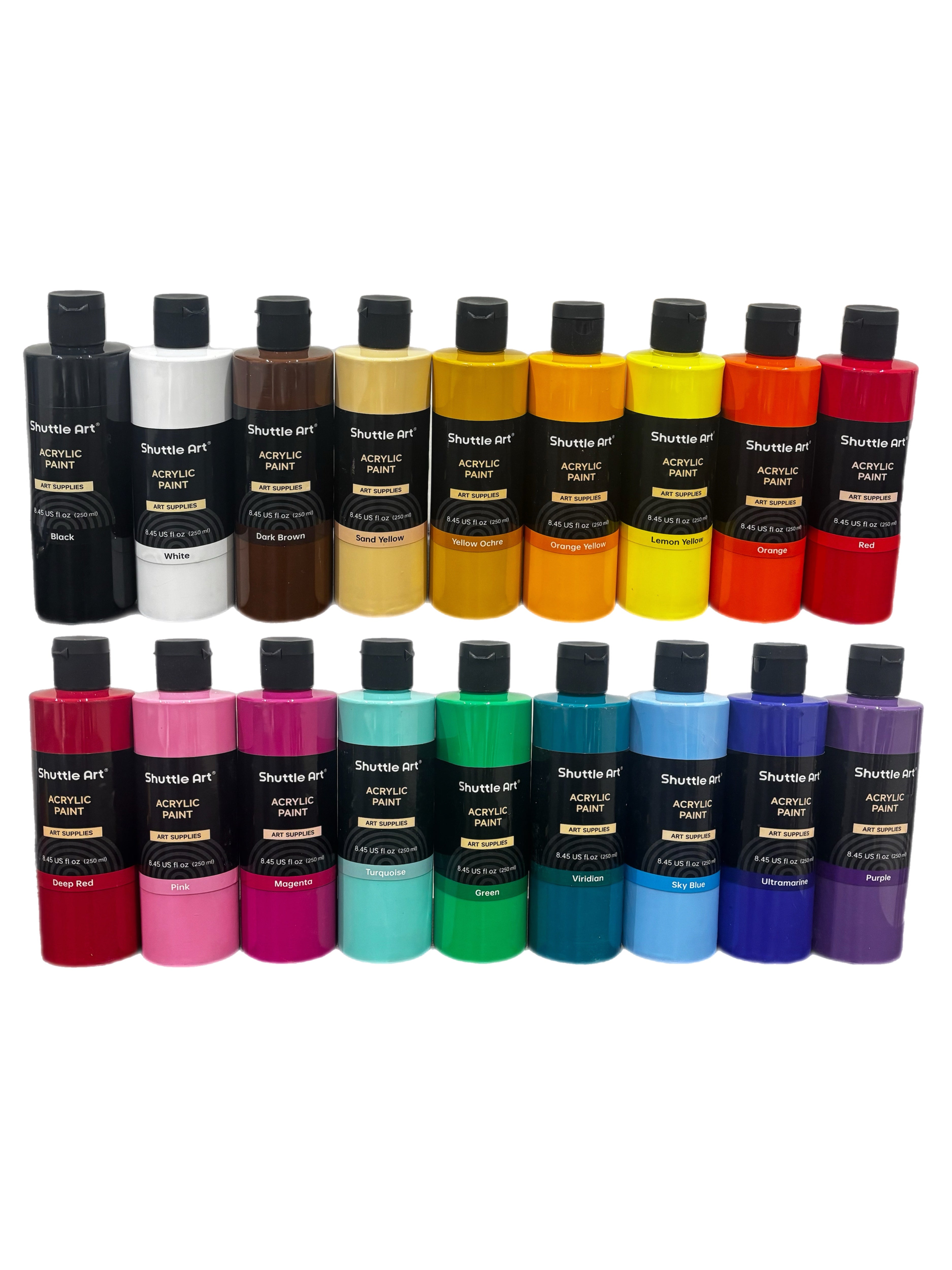 Acrylic paint kit - vibrant colours