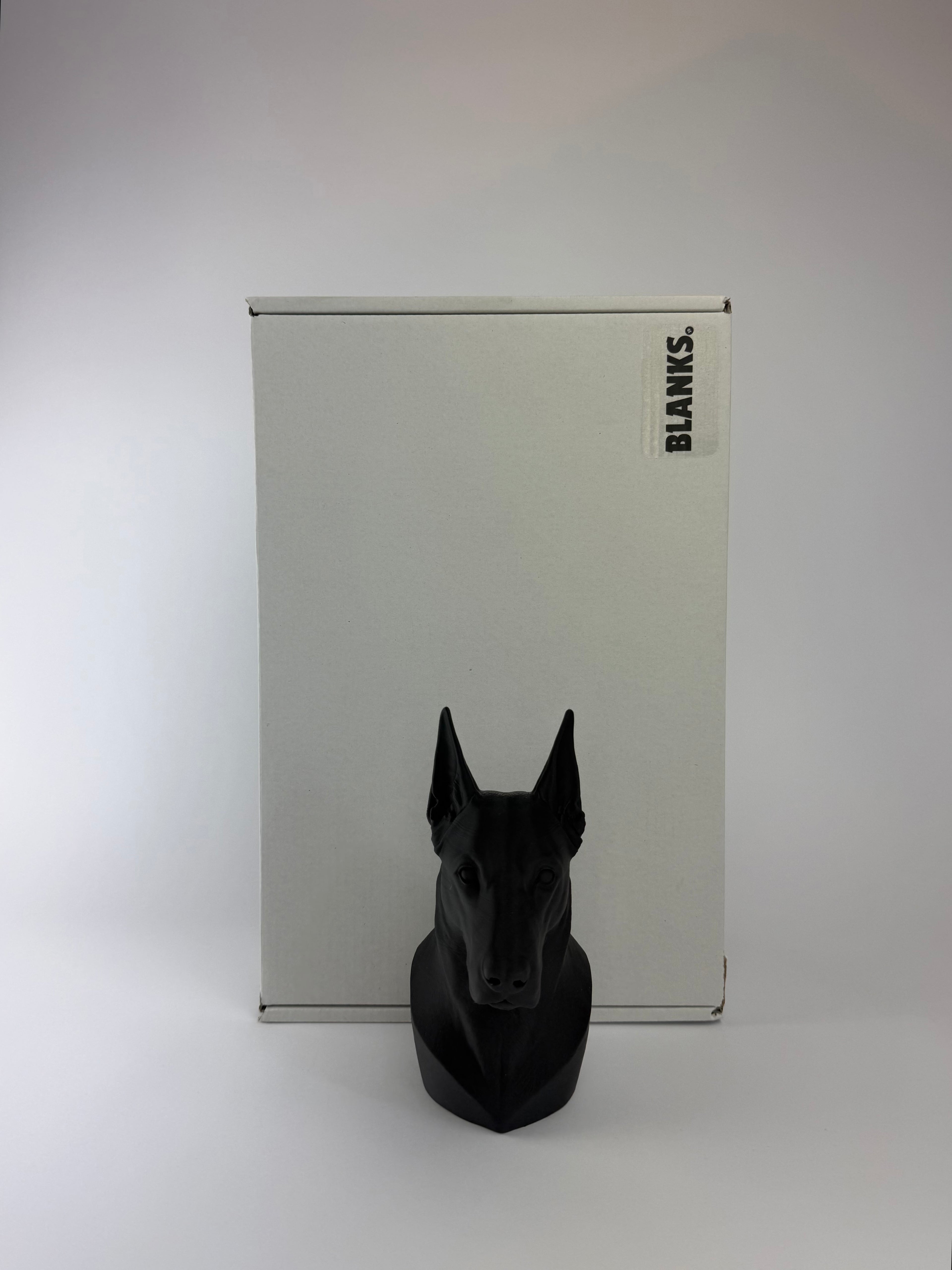 Paint your own - Doberman Bust