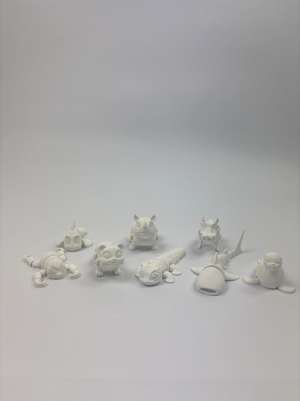 Paint your own - Mini articulated animals 2