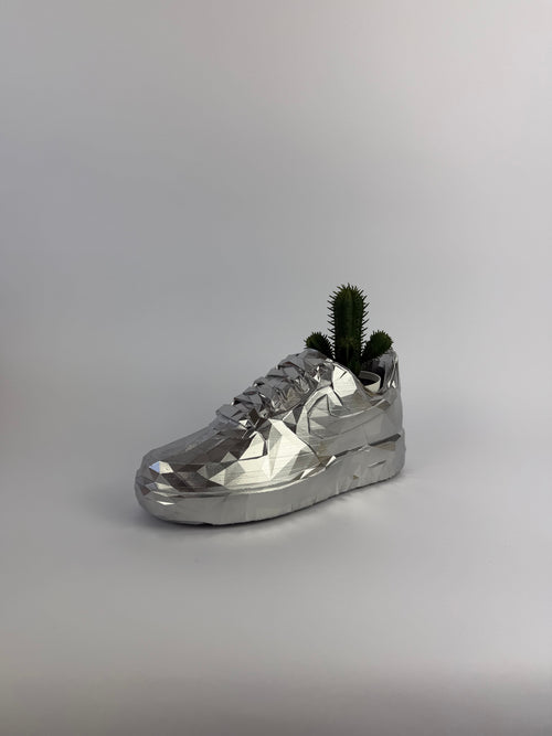 AF1 low poly - Chrome