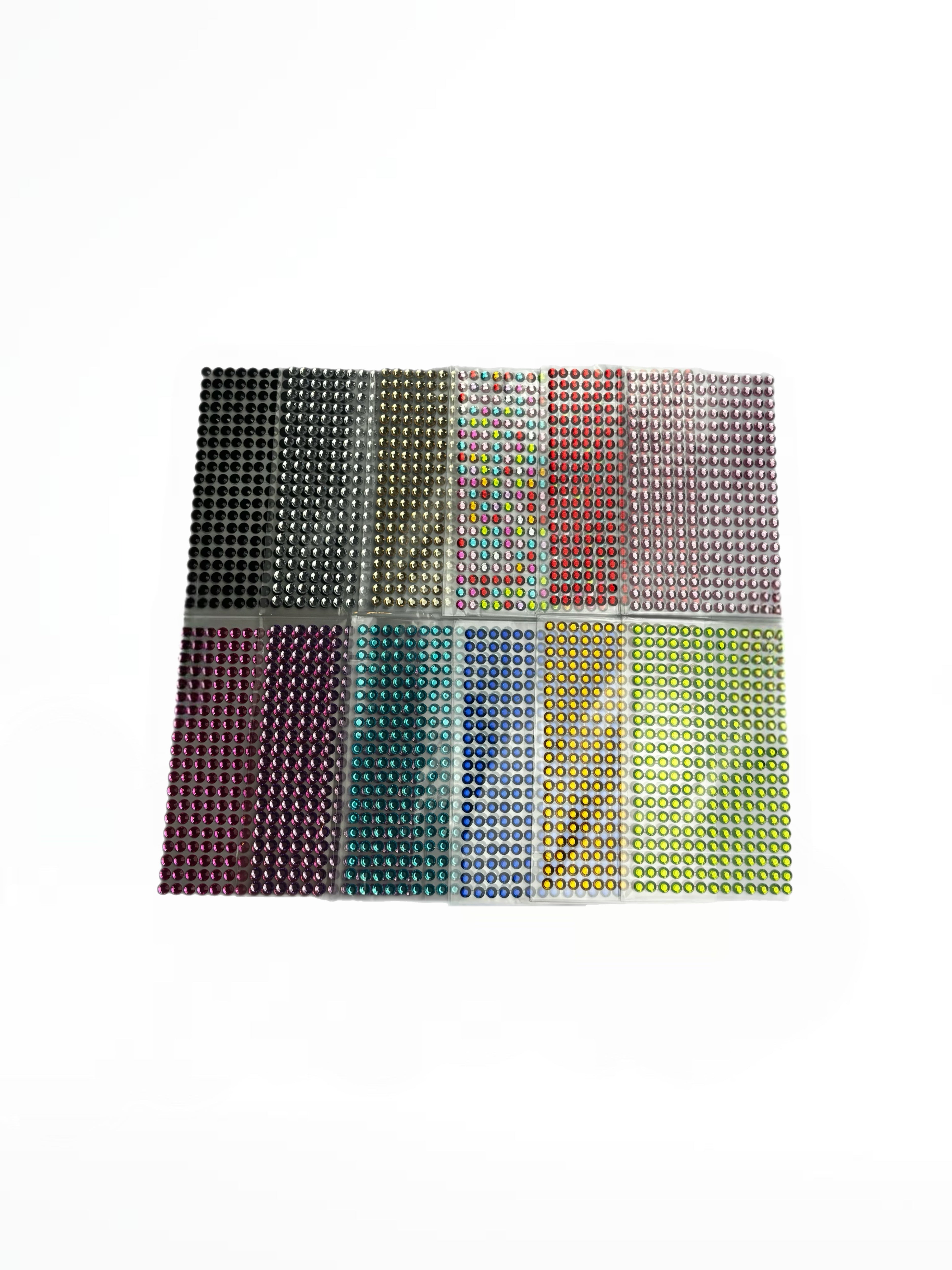 Self adhesive rhinestones