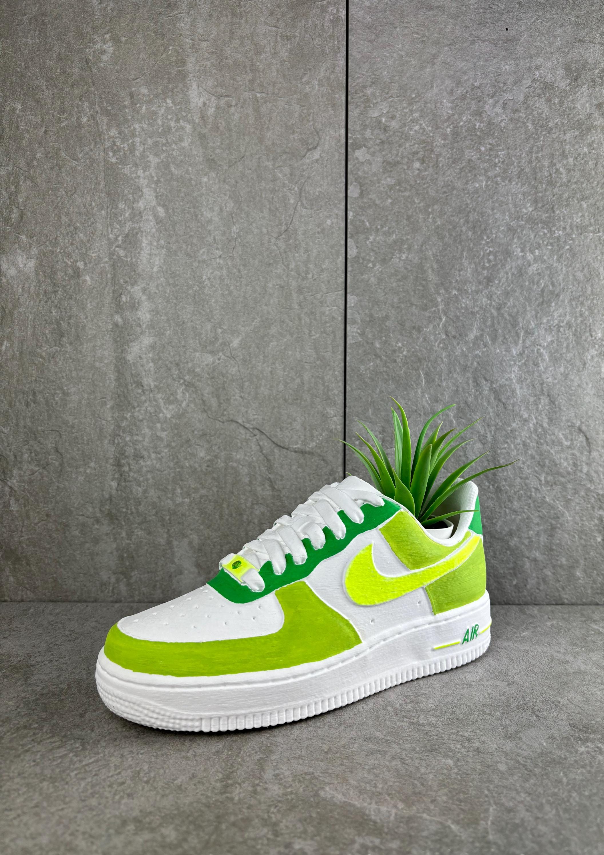 Paint your own - AIR FORCE - 3D printed trainer planter/pot