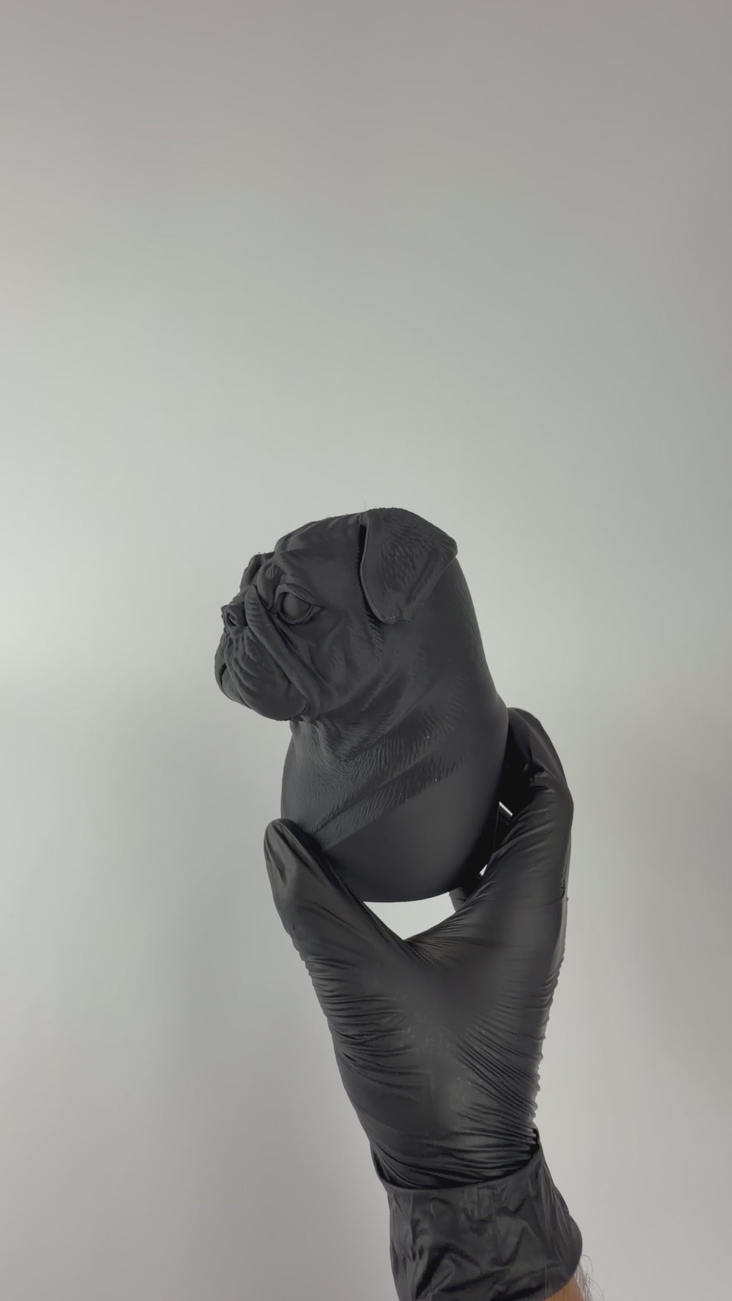 Paint your own - Pug Bust