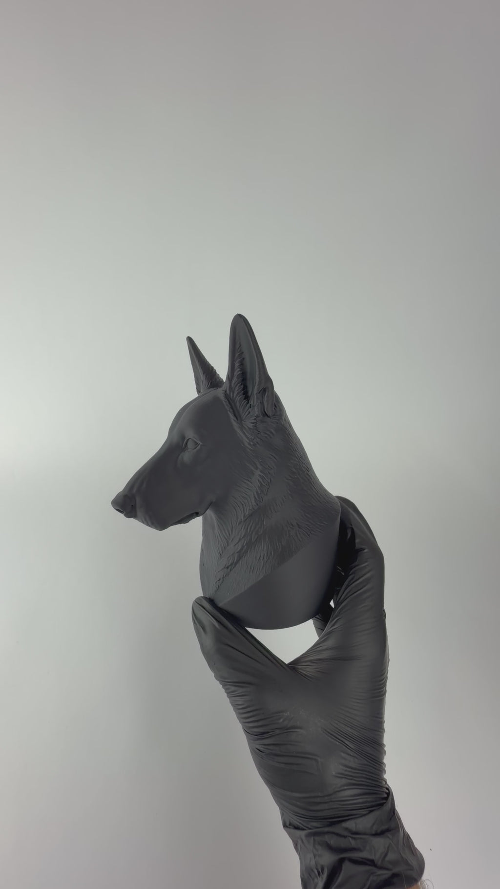 Paint your own - German Shepard Bust